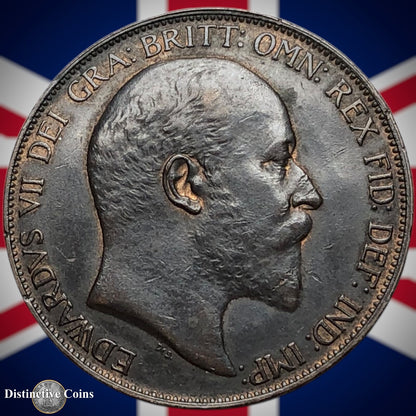 Great Britain 1907 Penny 1d GB6690