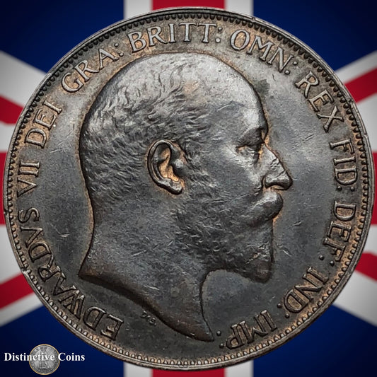 Great Britain 1907 Penny 1d GB6690