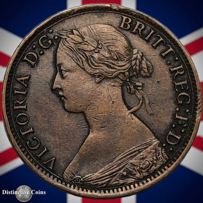 Great Britain 1867 Farthing 1/4d GB3599