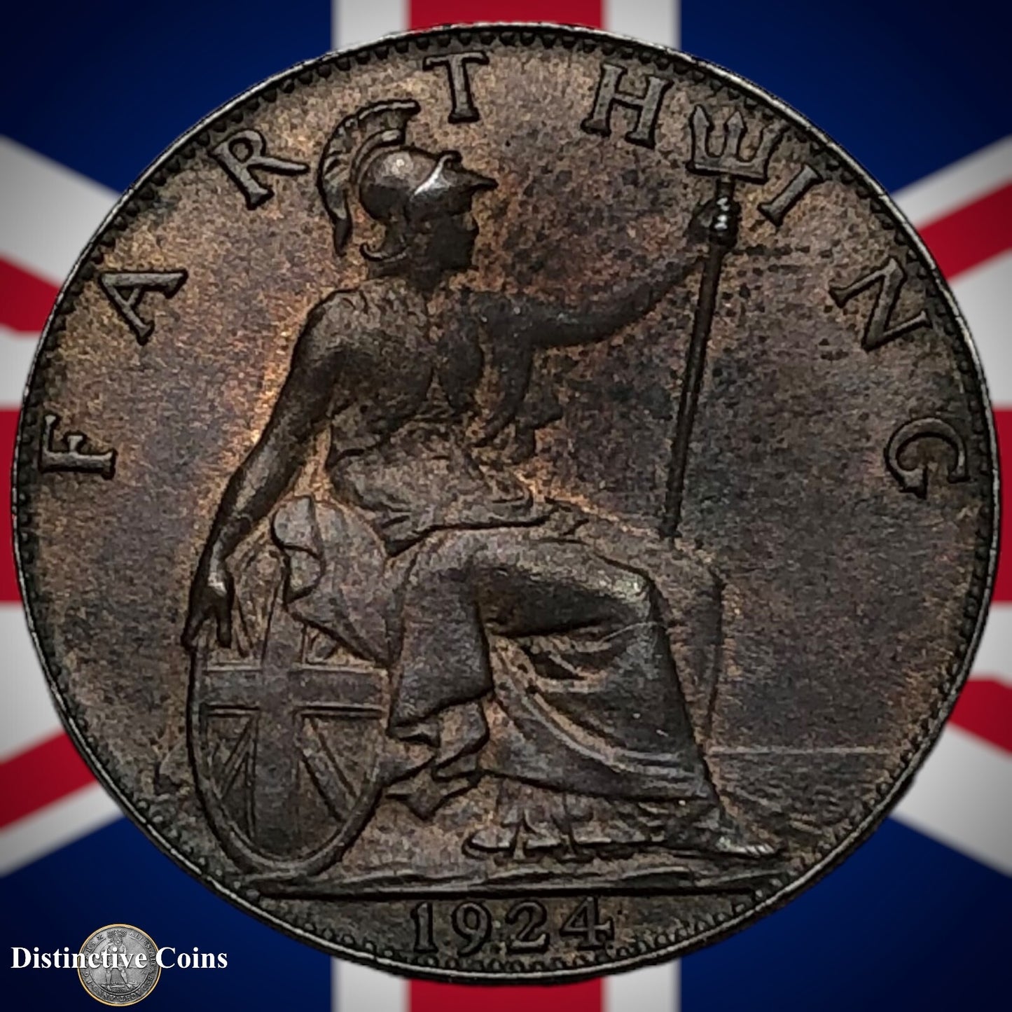 Great Britain 1924 Farthing 1/4d GB4799