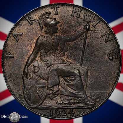 Great Britain 1924 Farthing 1/4d GB4799