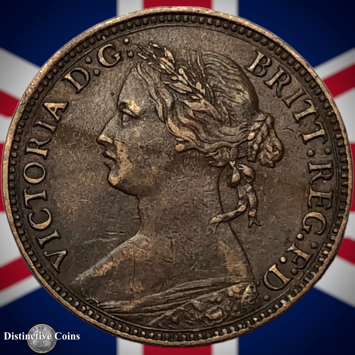 Great Britain 1874 Farthing 1/4d GB3712