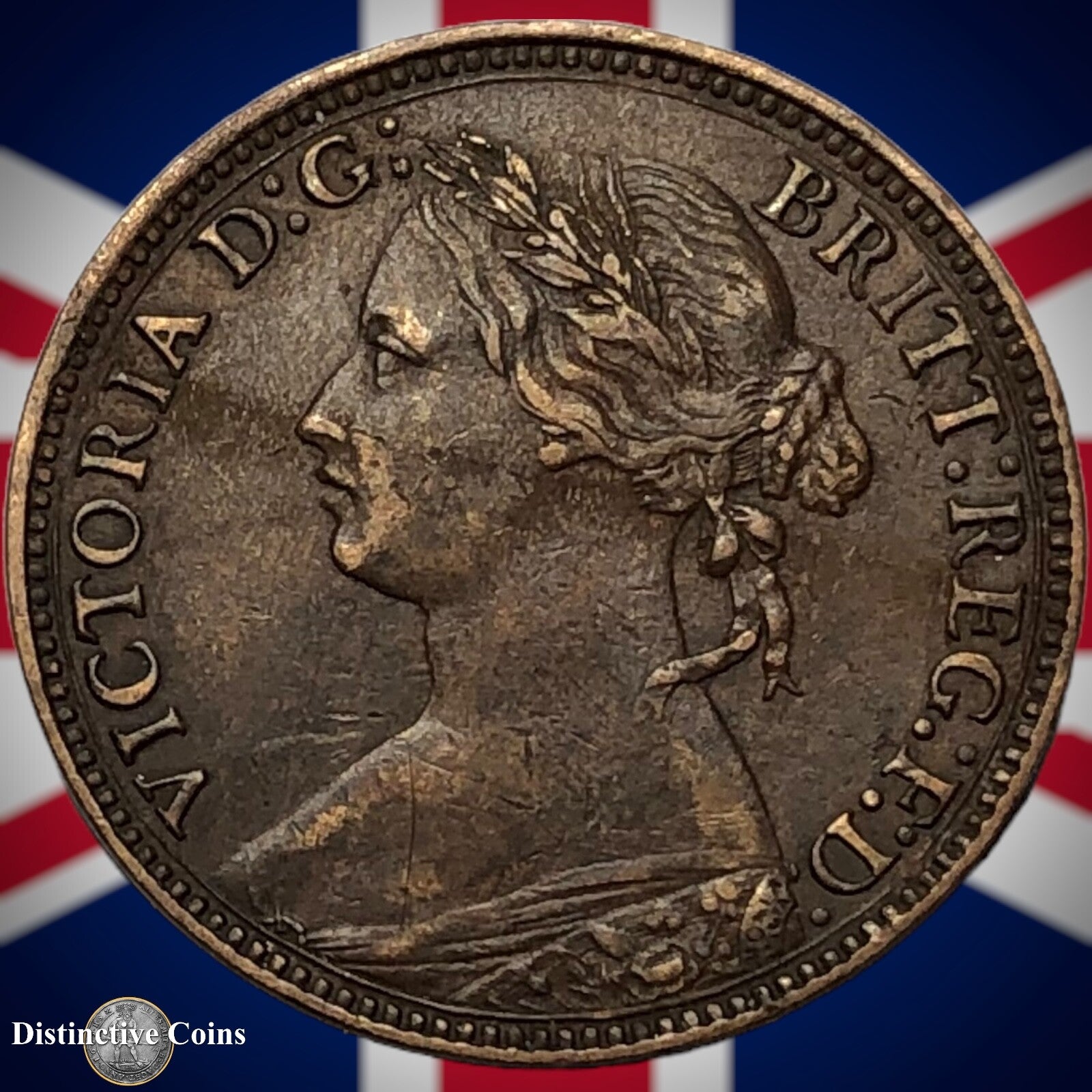 Great Britain 1874 Farthing 1/4d GB3712