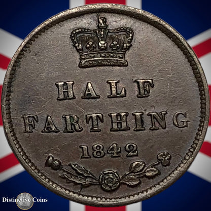 Great Britain 1842 Half Farthing 1/2 Penny GB3056