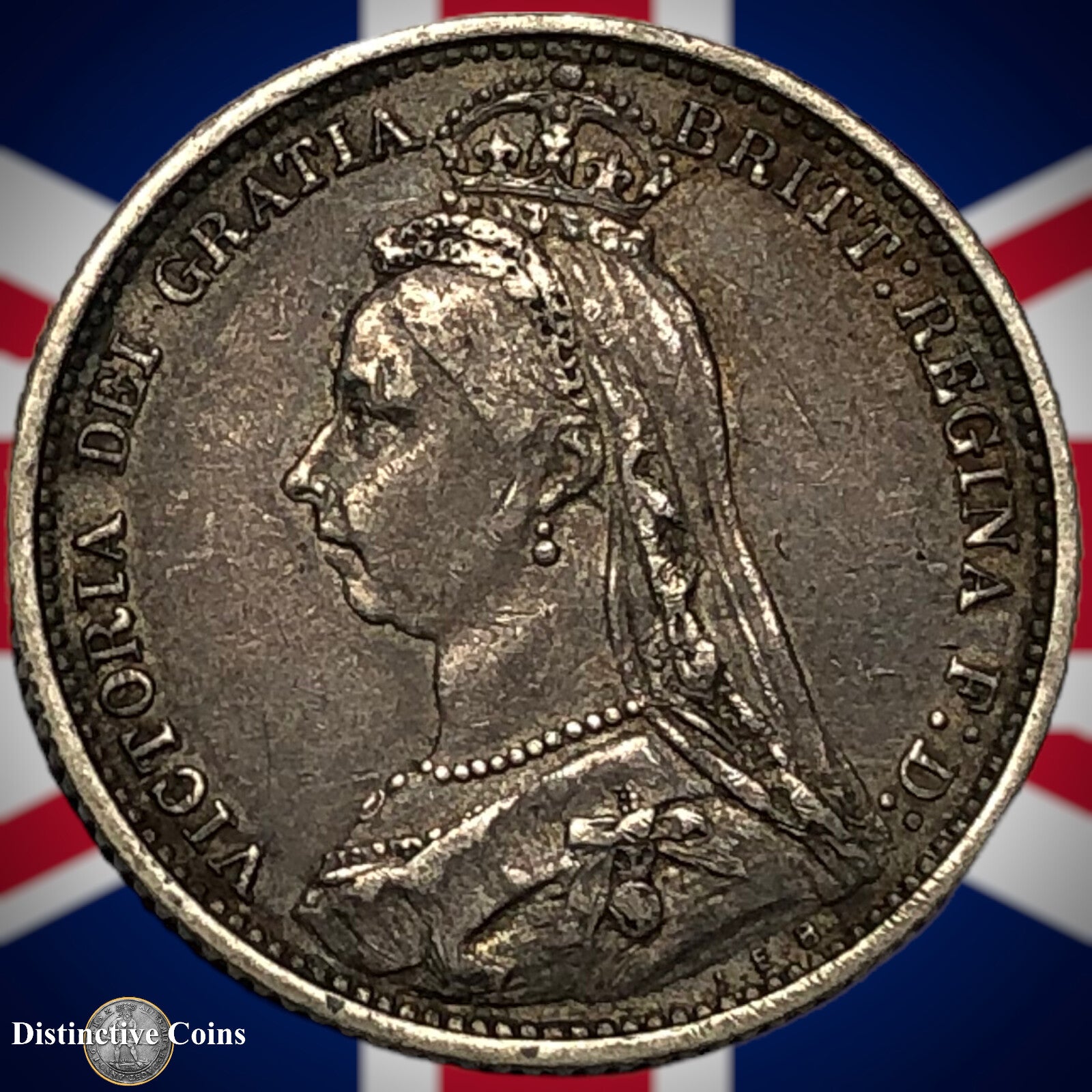 Great Britain 1888 Six Pence GB2709