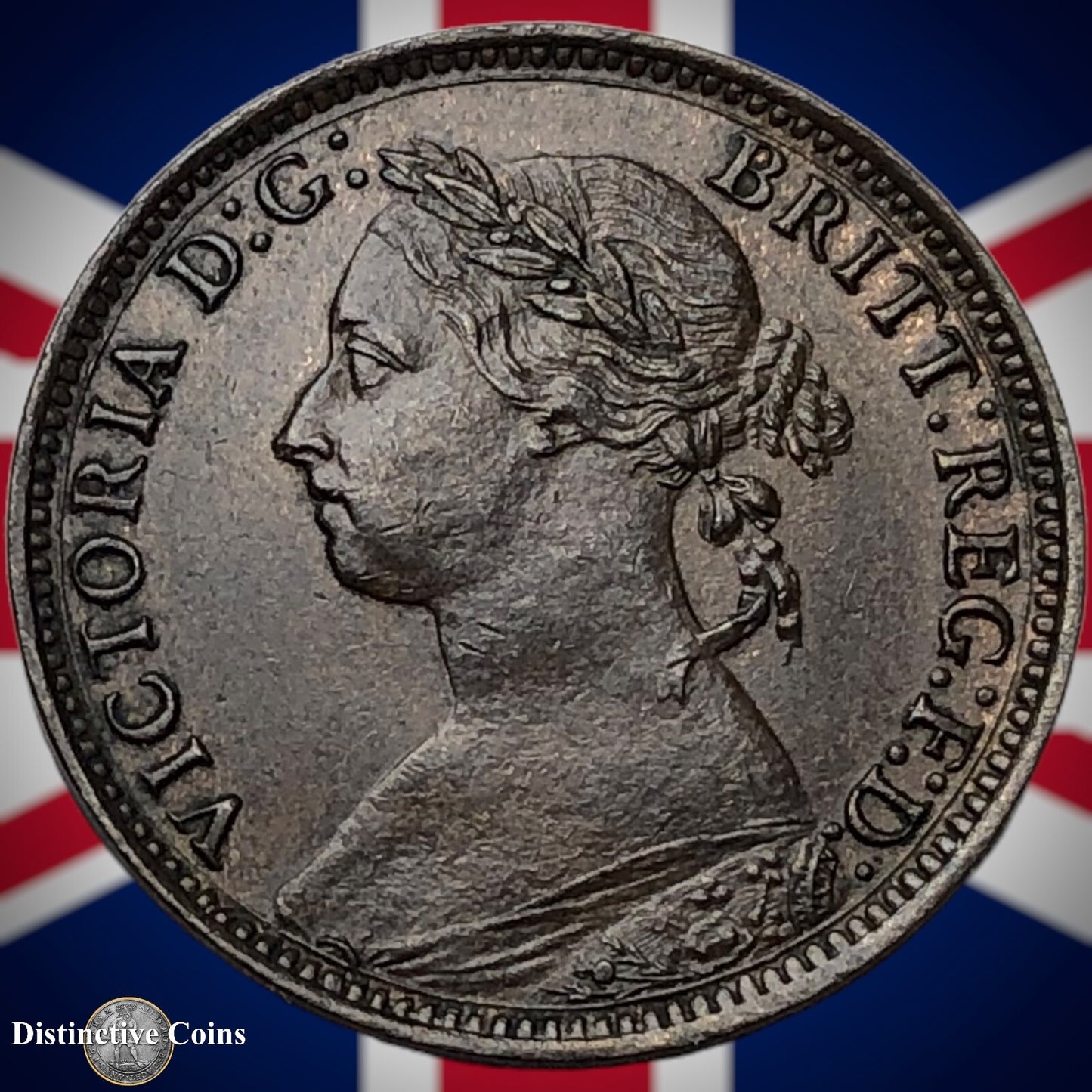 Great Britain 1886 Farthing 1/4d GB4229