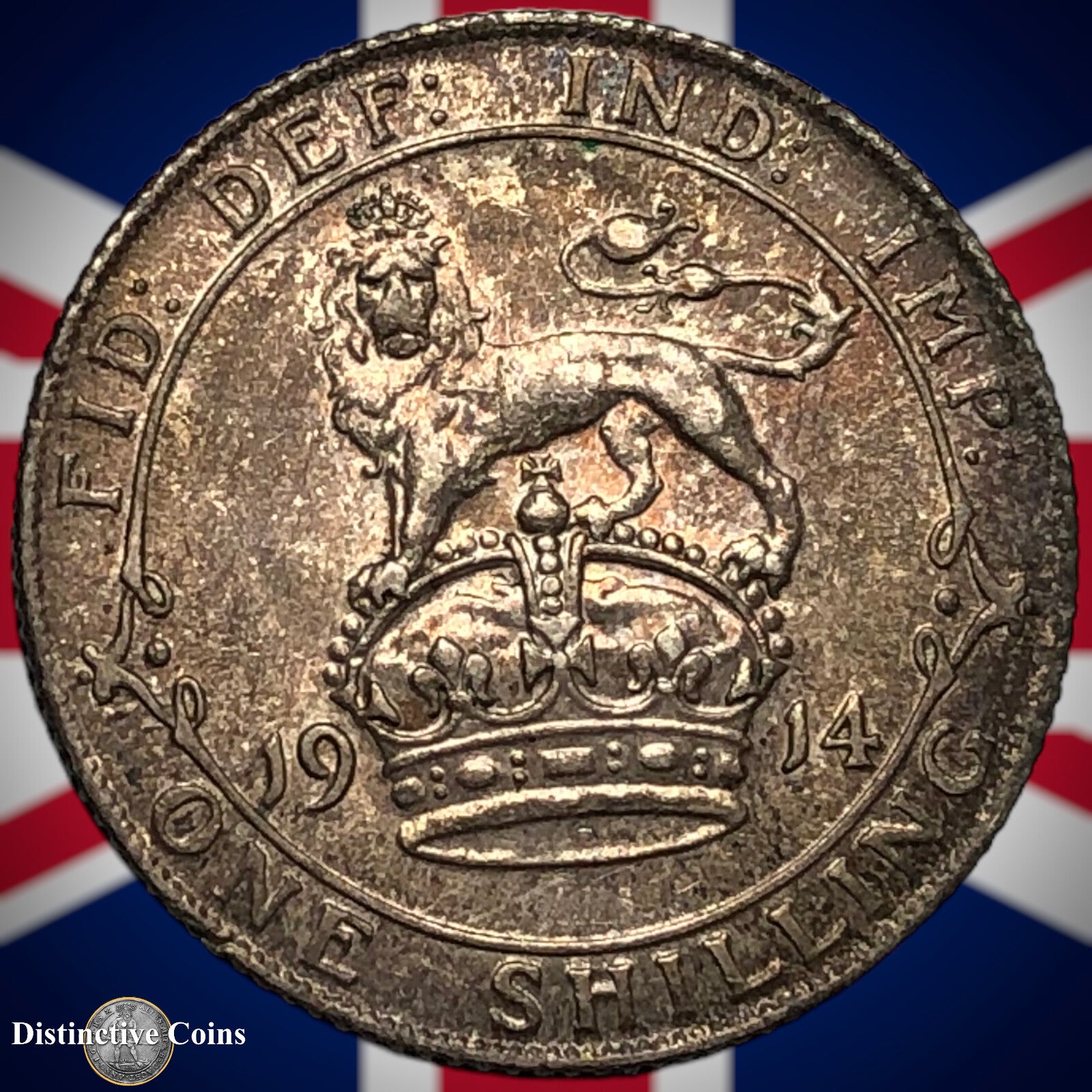 Great Britain 1914 One Shilling GB0938