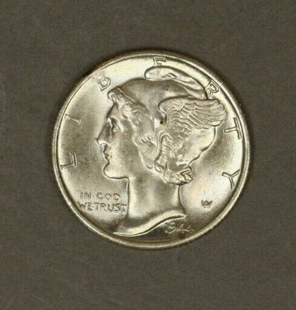 1944 S Mercury Dime High Grade     