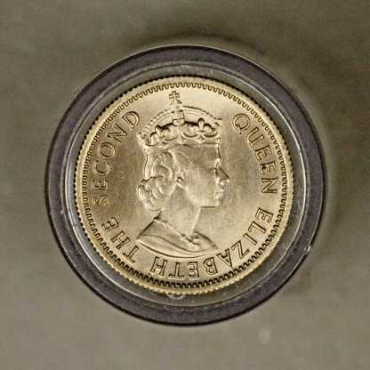 Malaya British Borneo 1961 KN 5 Cents CH BU