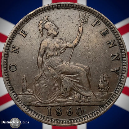 Great Britain 1860 Penny 1d GB6169