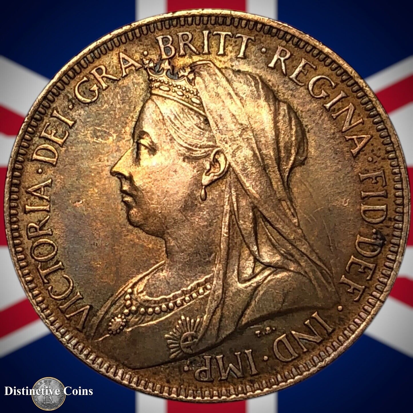 Great Britain 1896 Half Penny 1/2d GB5725