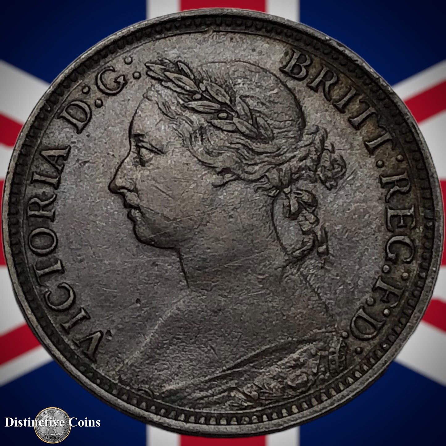 Great Britain 1881 H Farthing 1/4d GB3956