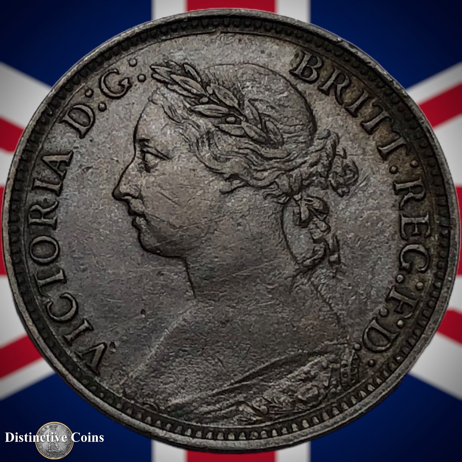 Great Britain 1881 H Farthing 1/4d GB3956