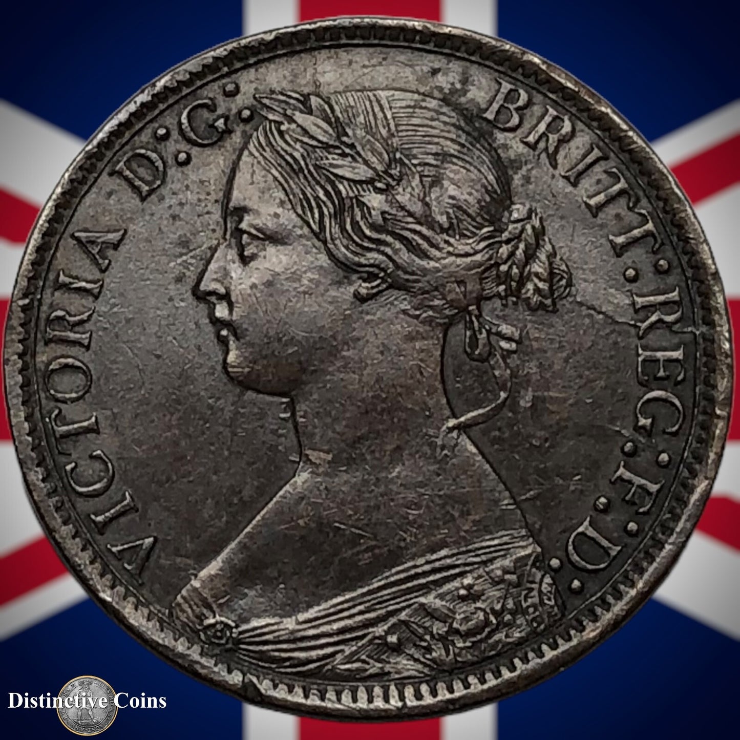 Great Britain 1872 Farthing 1/4d GB3660