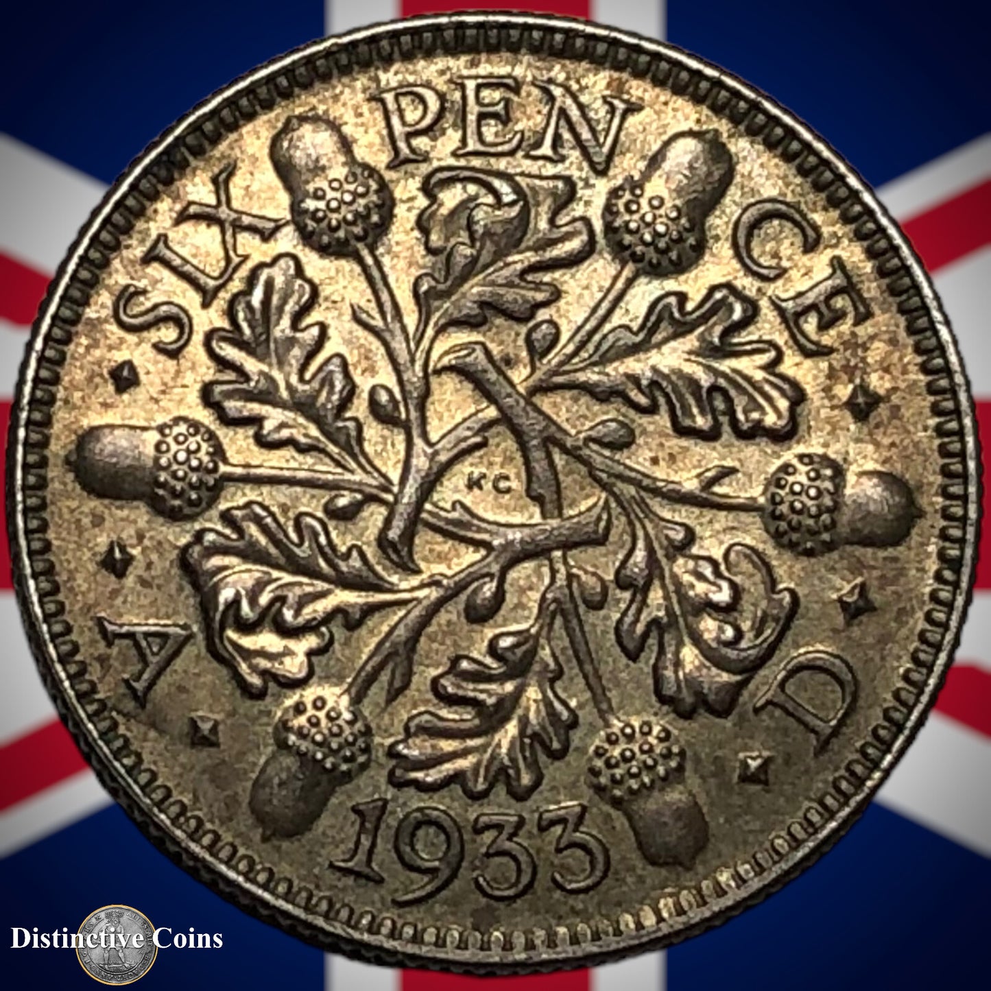 Great Britain 1933 Six Pence GB1708