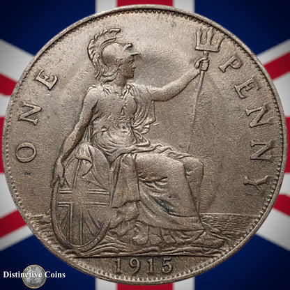 Great Britain 1915 Penny 1d GB6822