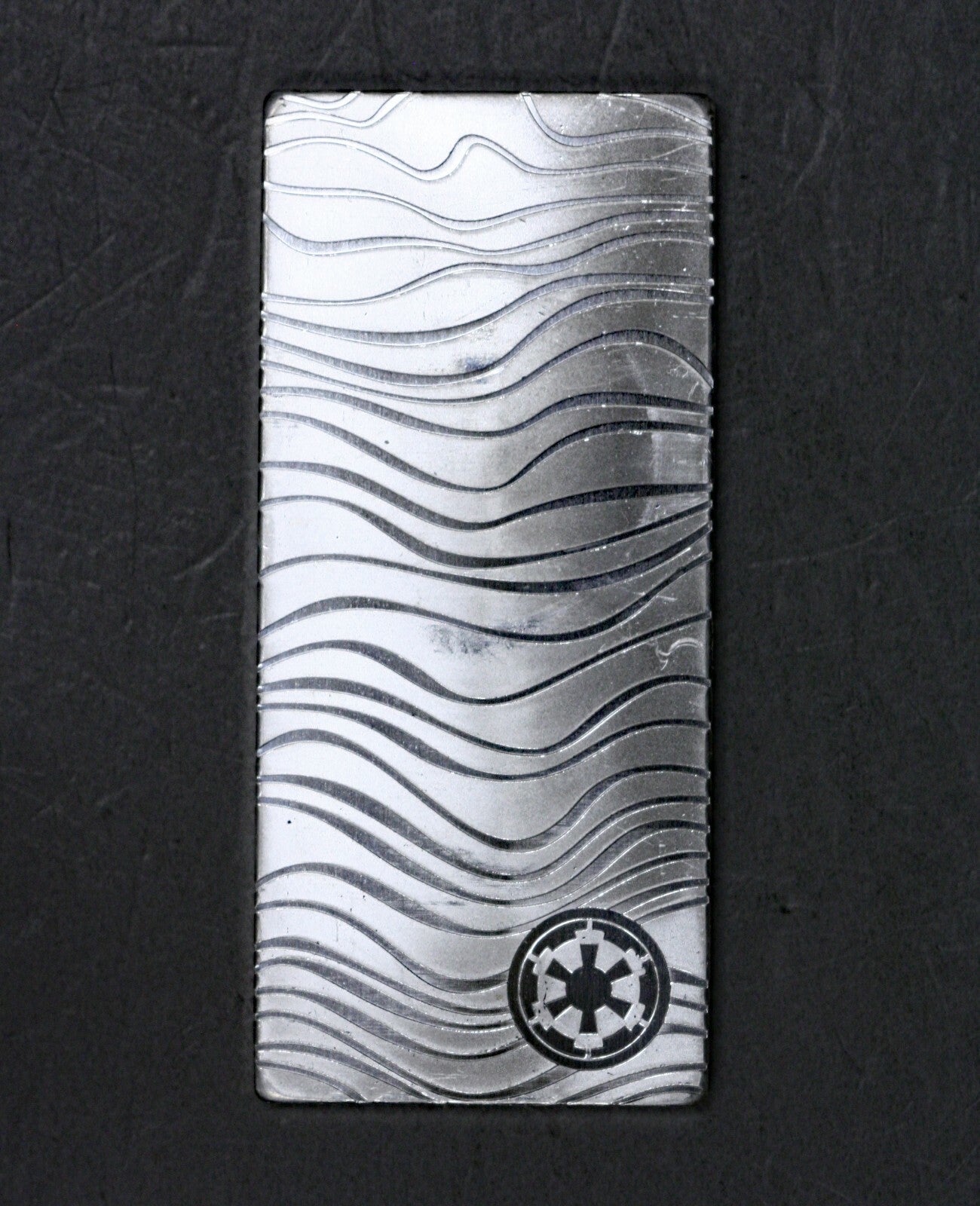 2021 Niue Star Wars $2 Mandalorian Beskar .999 Fine Silver 1oz Bar  B447