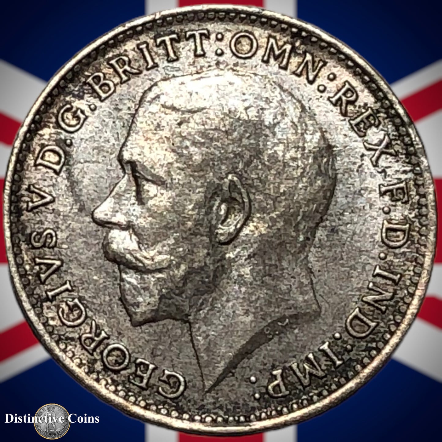 Great Britain 1922 Three Pence GB2205