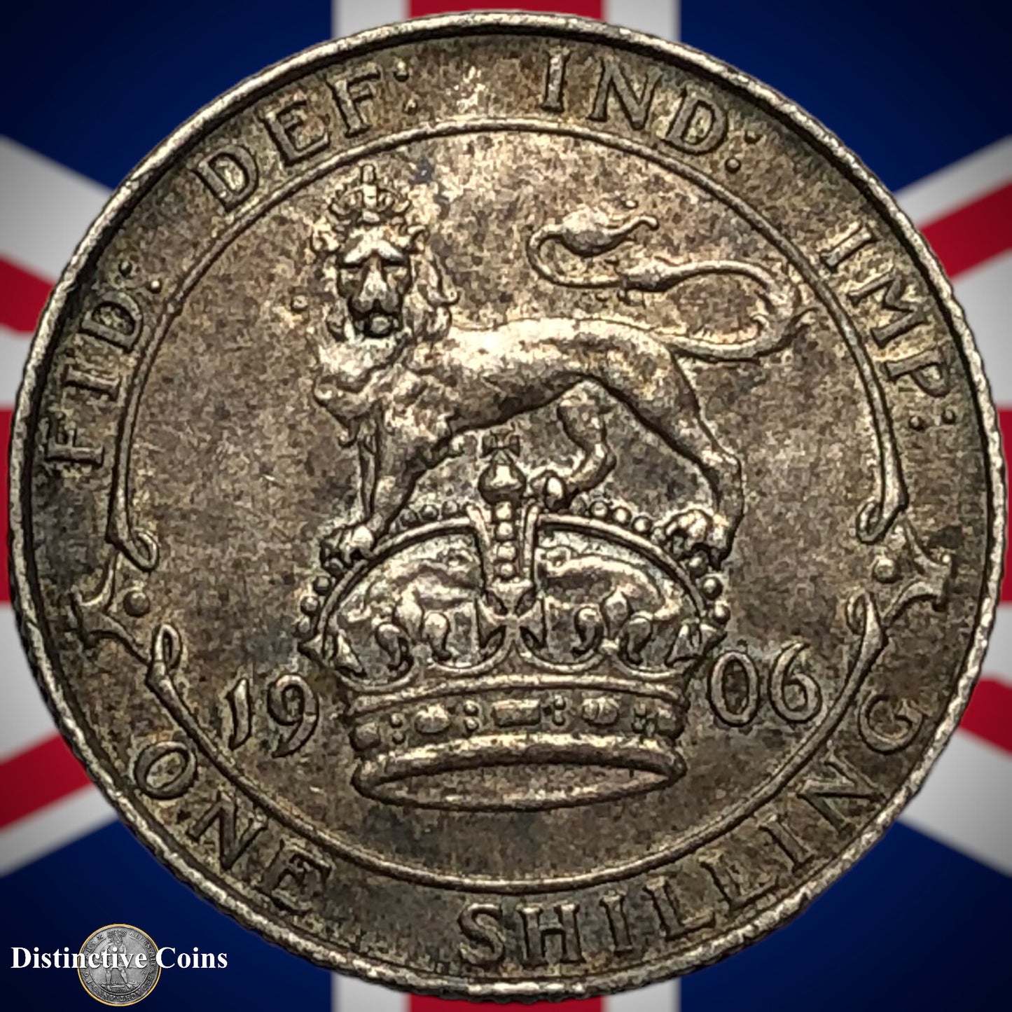Great Britain 1906 British One Shilling GB0814