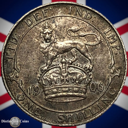 Great Britain 1906 British One Shilling GB0814