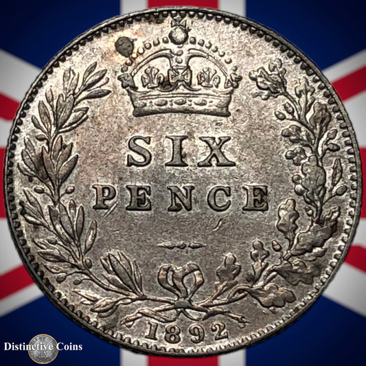 Great Britain 1892 Six Pence GB2771