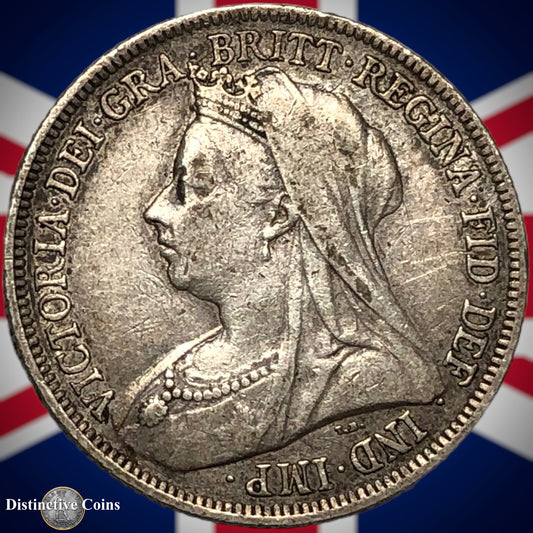 Great Britain 1900 British One Shilling GB0713