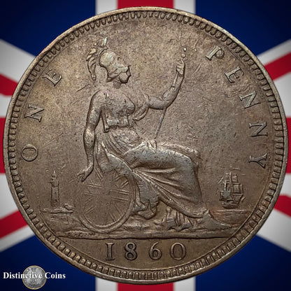 Great Britain 1860 Penny 1d GB6162