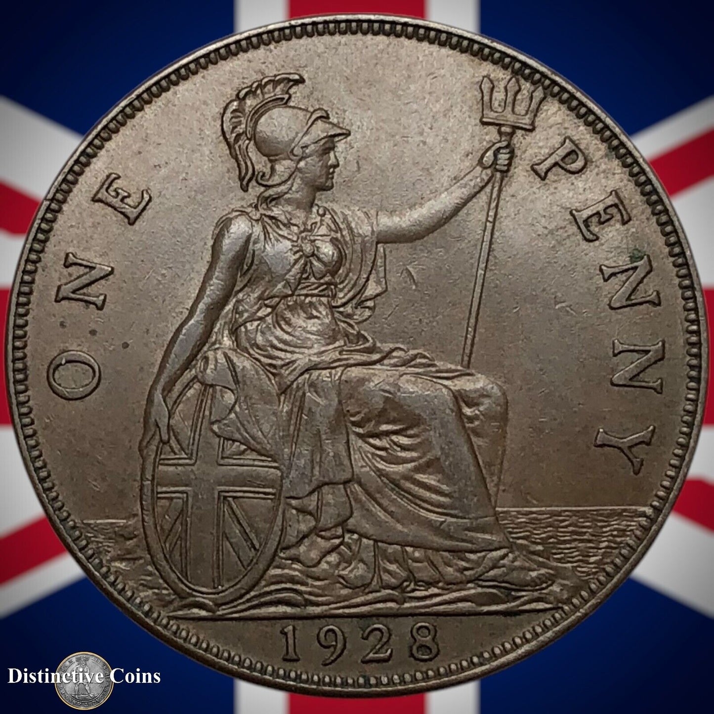 Great Britain 1928 Penny 1d GB7088