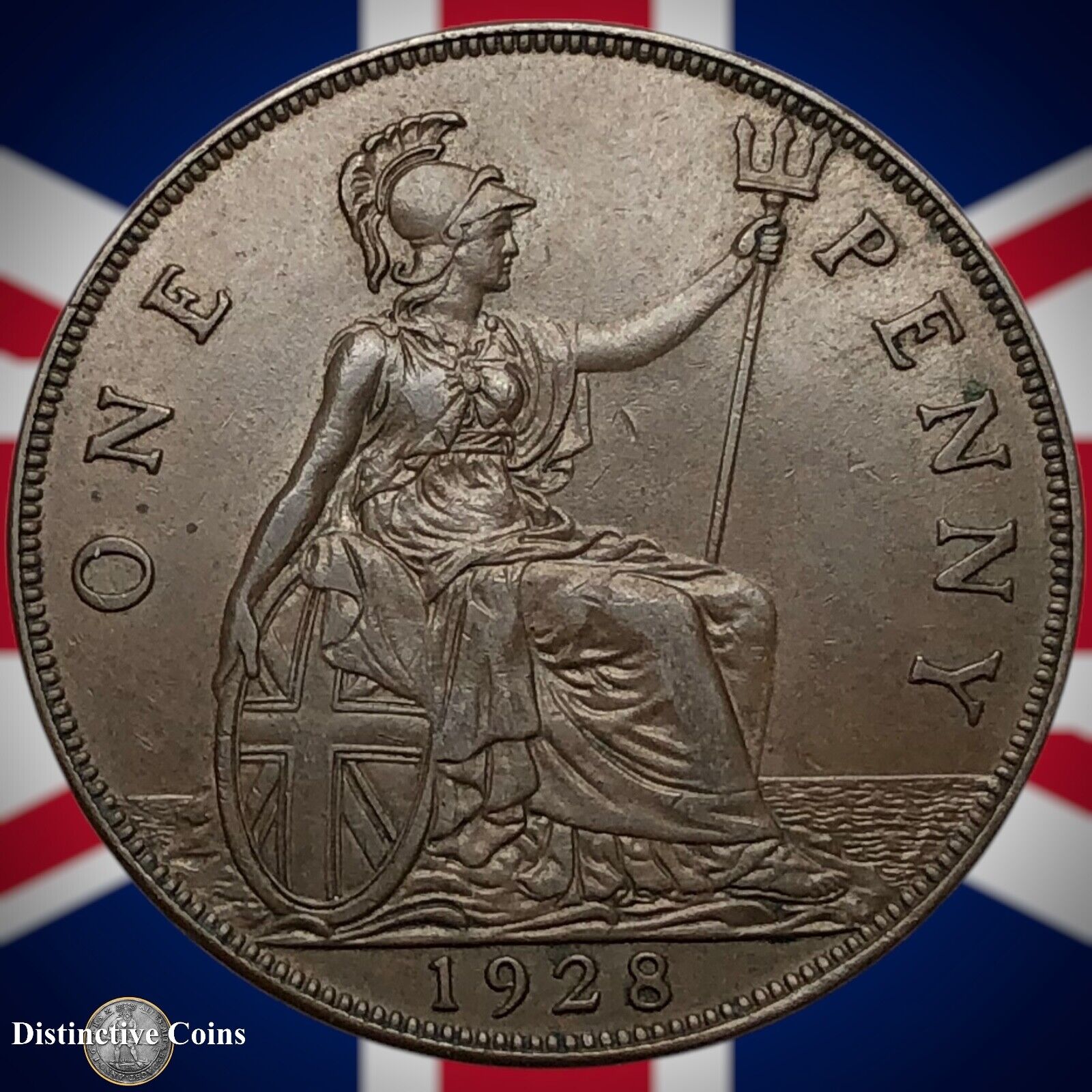 Great Britain 1928 Penny 1d GB7088