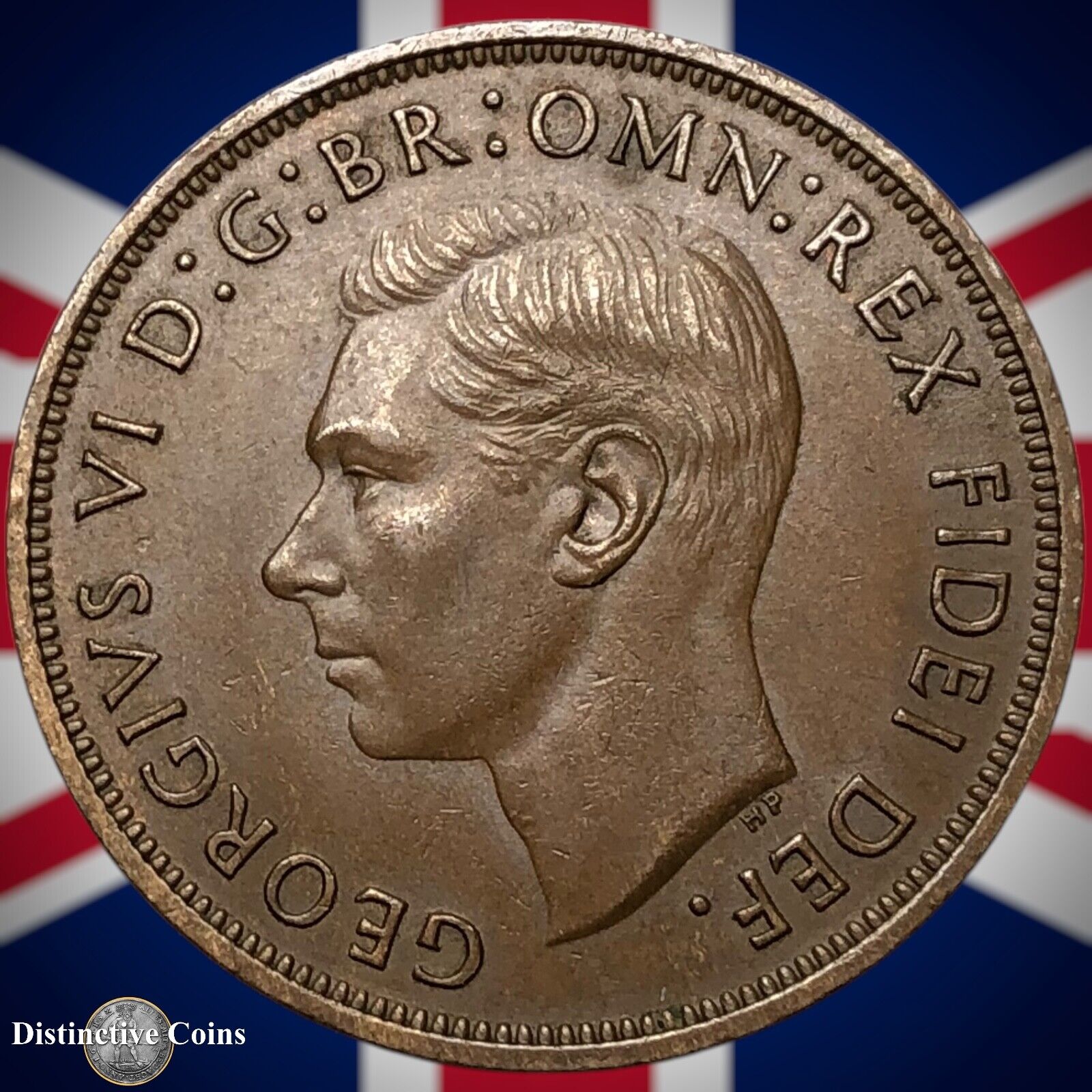 Great Britain 1950 Penny 1d GB7308