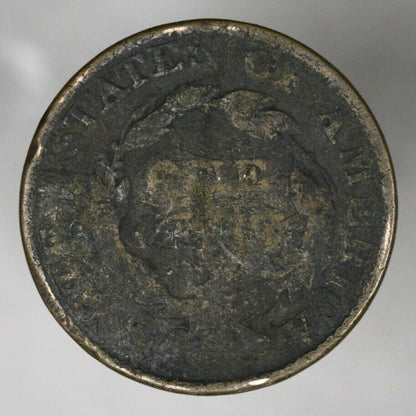 US 1827 Coronet Head Large Cent   A3127