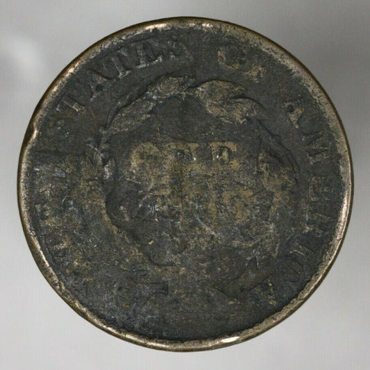 US 1827 Coronet Head Large Cent   A3127