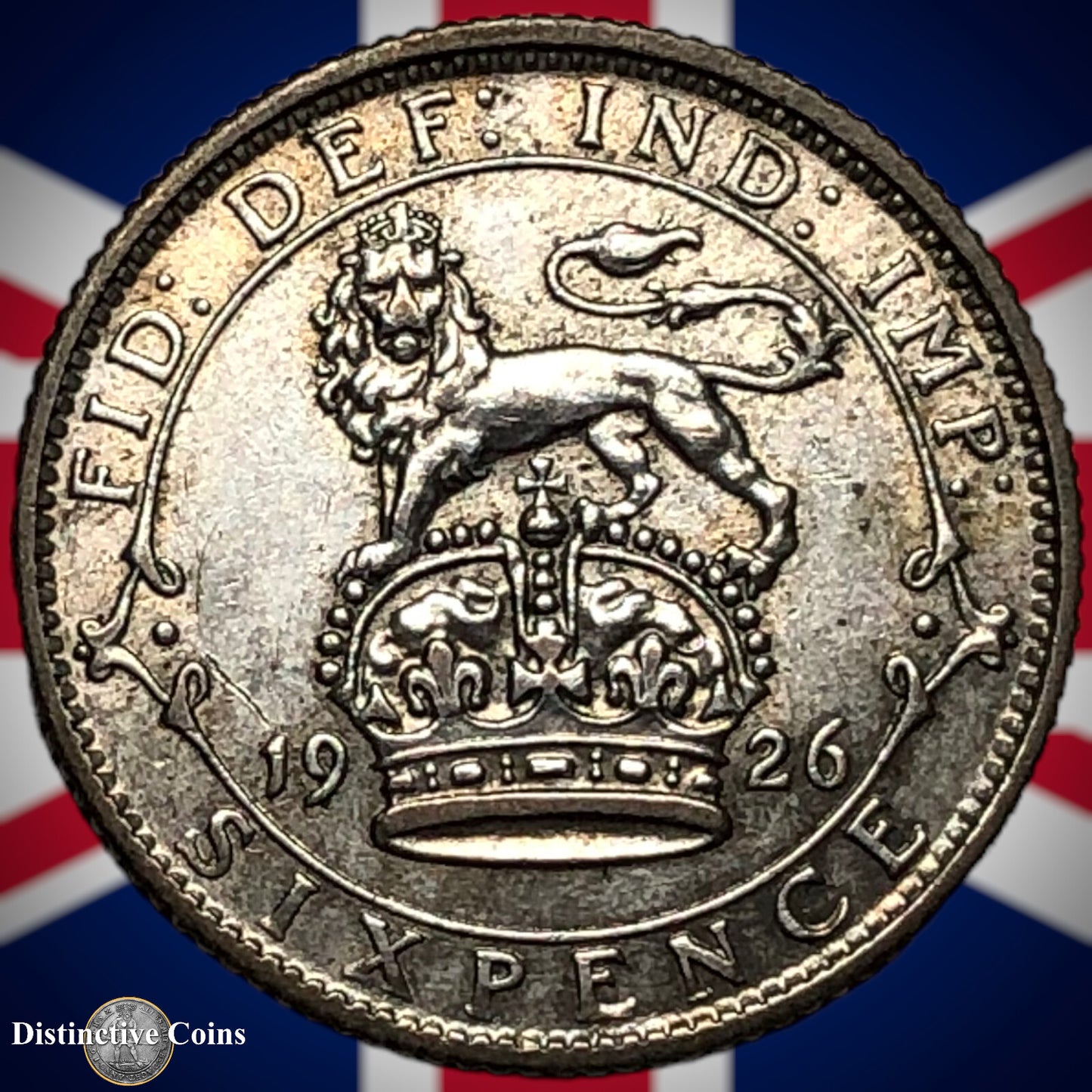 Great Britain 1926 Six Pence GB1676