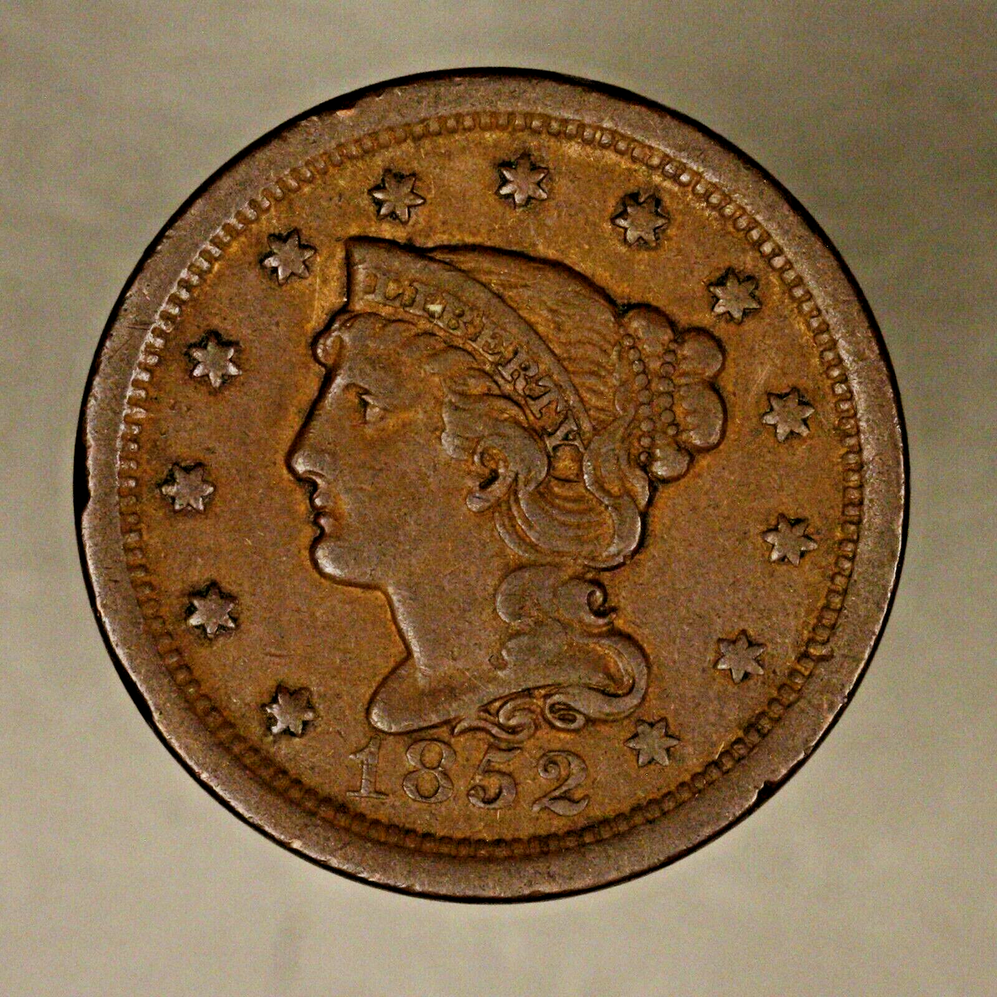 Large Cent 1852