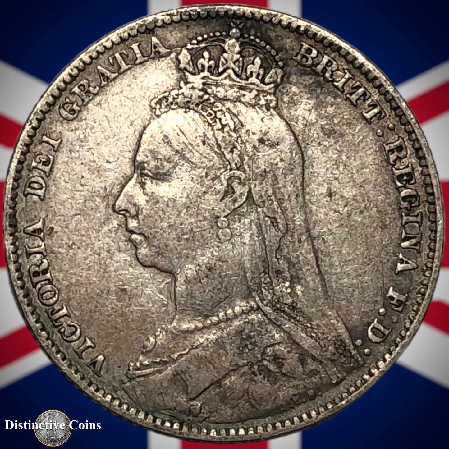 Great Britain 1891 British One Shilling GB0579