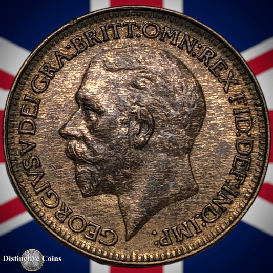 Great Britain 1926 Farthing 1/4d GB4832