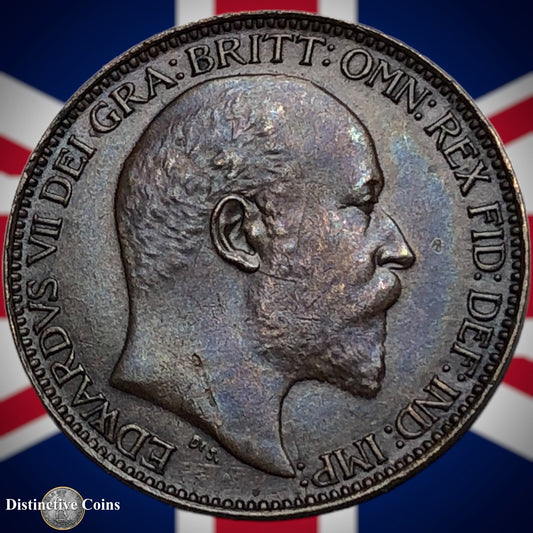 Great Britain 1902 Farthing 1/4d GB4518