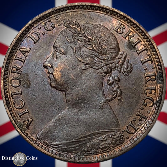 Great Britain 1887 Farthing 1/4d GB4252