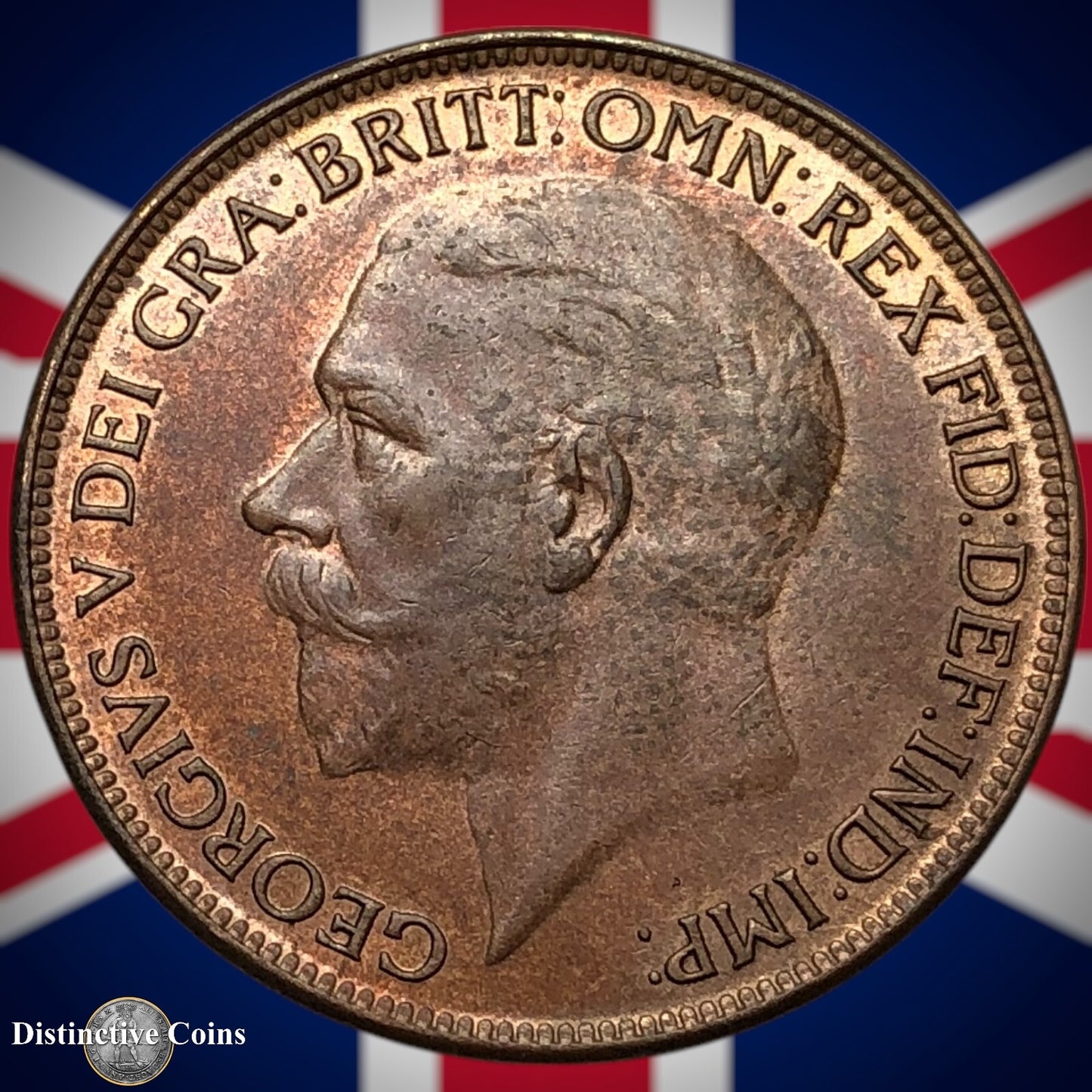 Great Britain 1927 Penny 1d GB7048