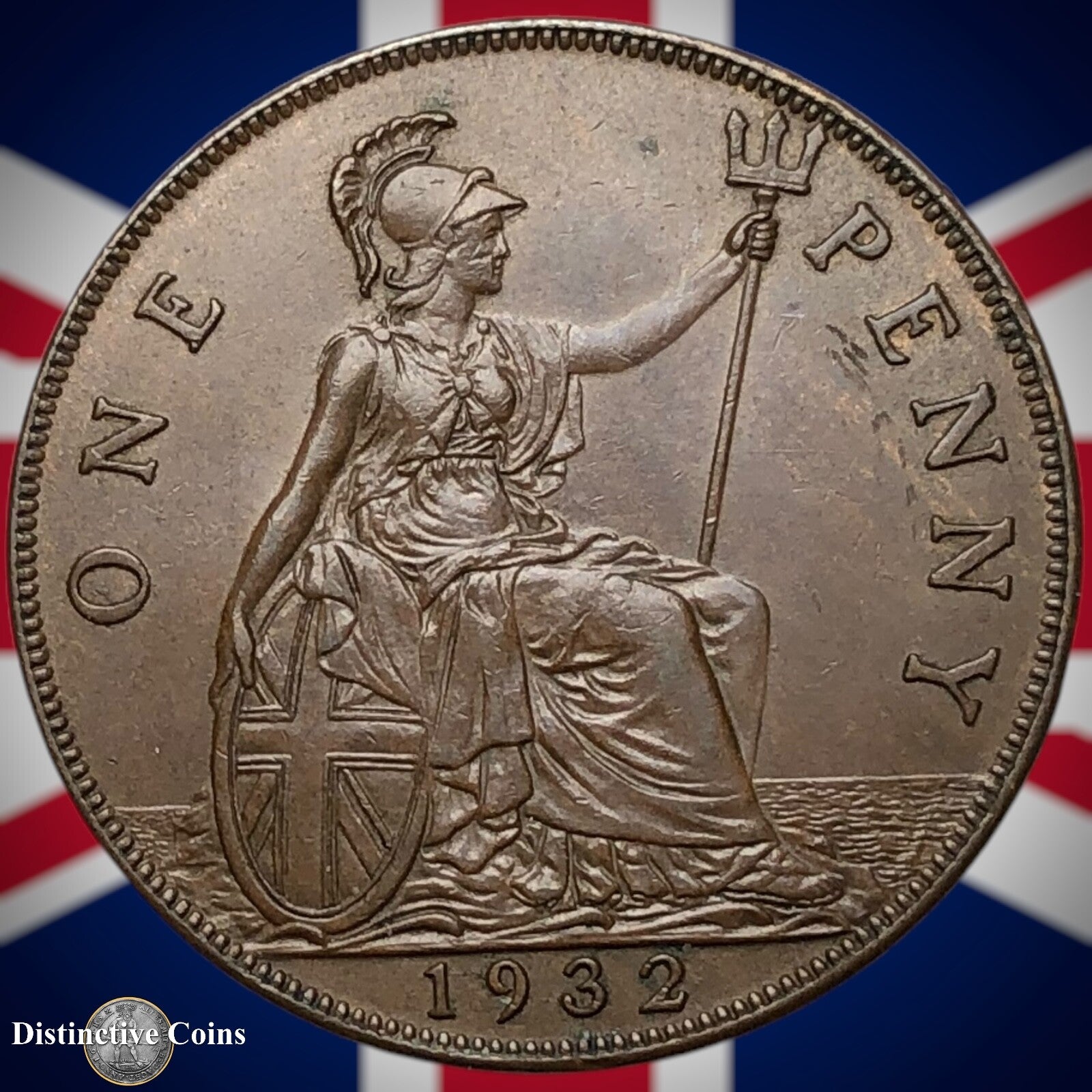 Great Britain 1932 Penny 1d GB7149