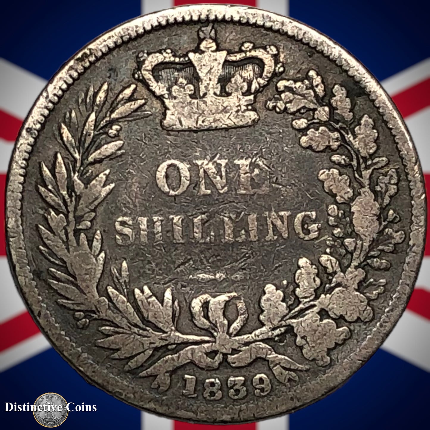 Great Britain 1839 British One Shilling GB0138