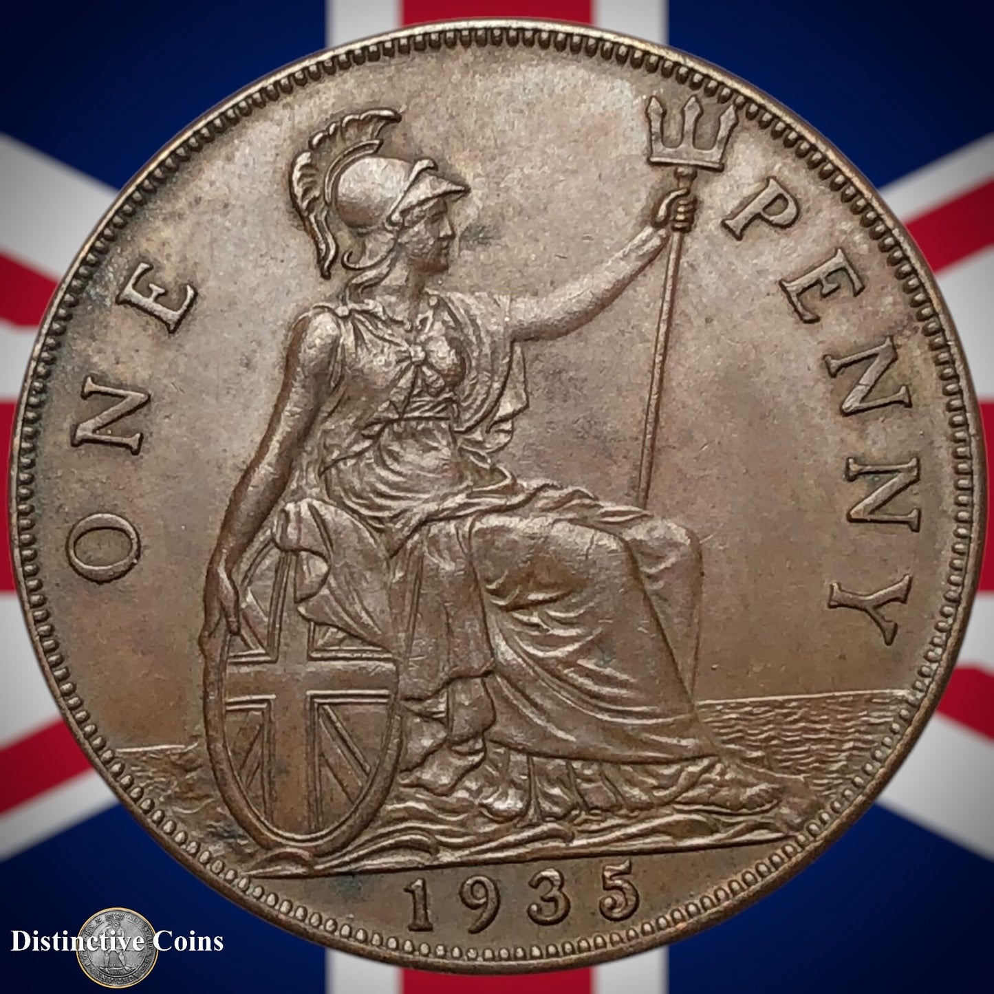 Great Britain 1935 Penny 1d GB7162