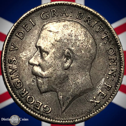 Great Britain 1916 Six Pence GB1596