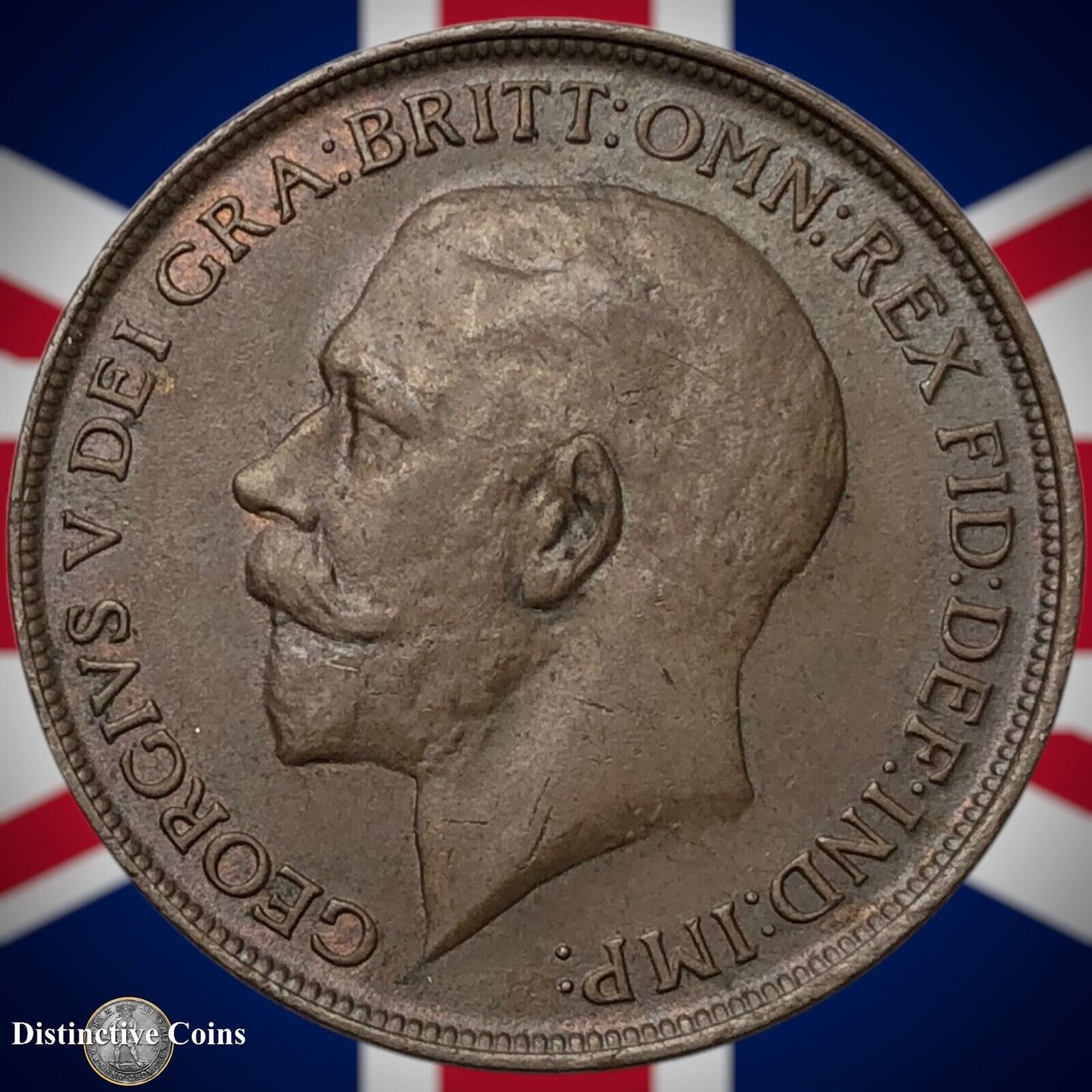 Great Britain 1912 Penny 1d GB6769