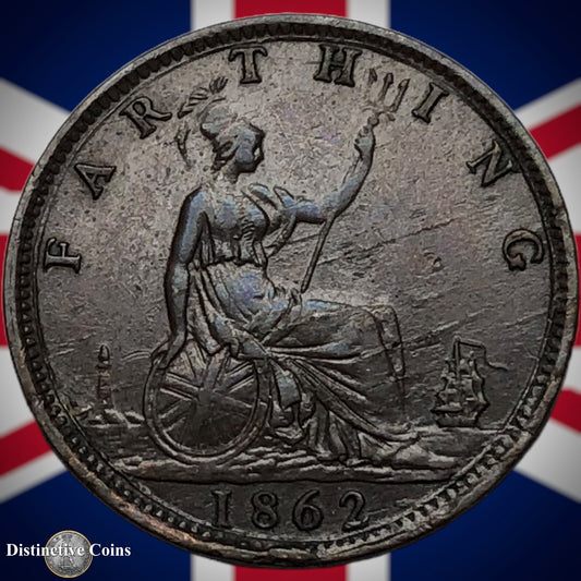 Great Britain 1862 Farthing 1/4d GB3503