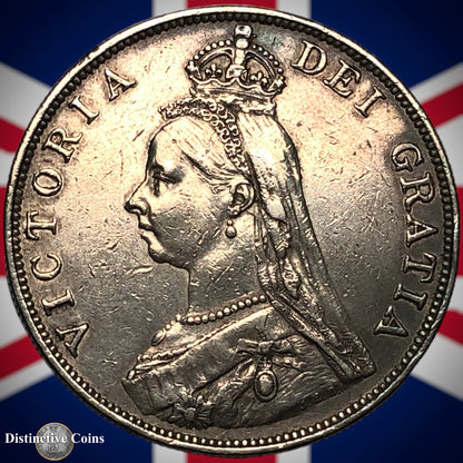 Great Britain 1889 Double Florin GB1394