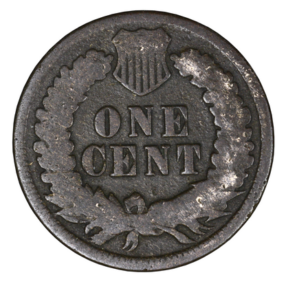 US 1875 Indian Head Penny Low Grade  A3418