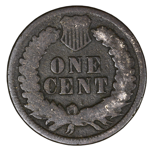 US 1875 Indian Head Penny Low Grade  A3418