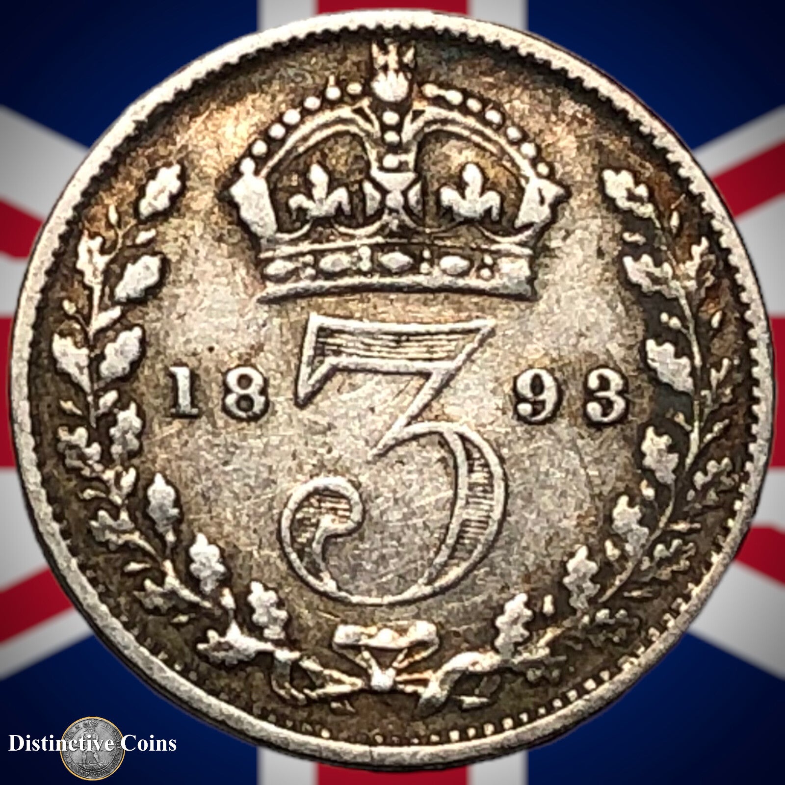 Great Britain 1893 Three Pence GB2006