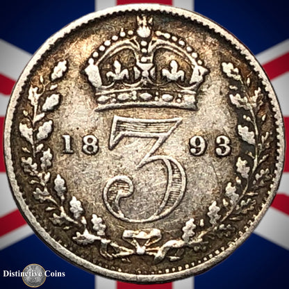 Great Britain 1893 Three Pence GB2006